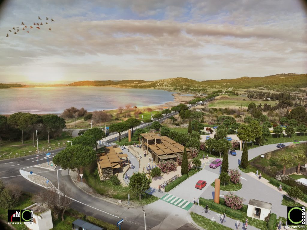 Hub mobilité touristique durable – Maîtrise d’œuvre VRD et Paysage / Gruissan (11)